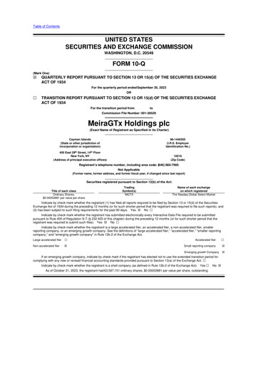 Thumbnail MeiraGTx 10-Q Quarterly Report FY2023 