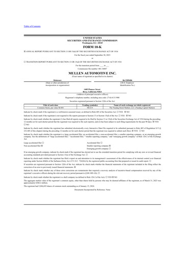 Thumbnail Mullen Automotive 10-K Annual Report 2023