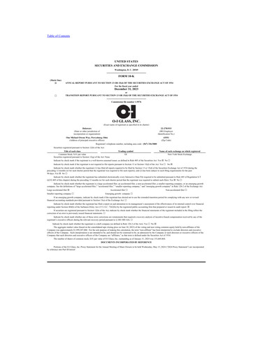 Thumbnail O-I Glass
 10-K Annual Report 2023