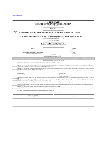 Thumbnail PennyMac Financial Services 10-K Annual Report 2023