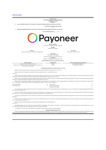 Thumbnail Payoneer 10-K Annual Report 2023