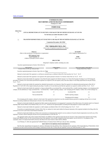 Thumbnail PTC Therapeutics
 10-K Annual Report 2023