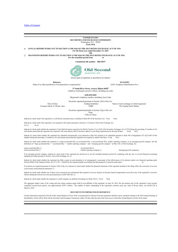 Thumbnail Old Second Bancorp 10-K Annual Report 2023