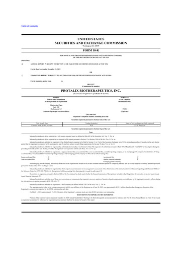 Thumbnail Protalix BioTherapeutics
 10-K Annual Report 2023