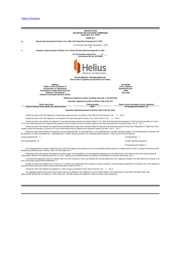 Thumbnail Solana Company 10-K Annual Report 2023