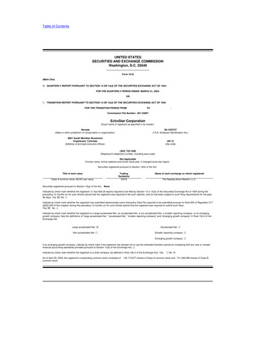 Thumbnail EchoStar 10-Q Quarterly Report FY2024 