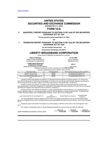 Thumbnail Liberty Broadband 10-Q Quarterly Report FY2024 