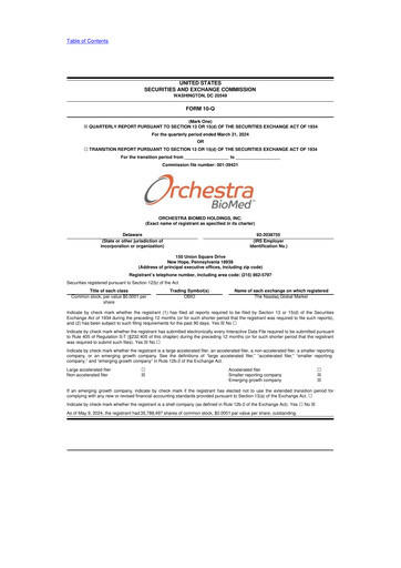 Thumbnail Orchestra BioMed  10-Q Quarterly Report FY2024 
