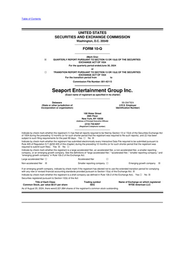 Thumbnail Seaport Entertainment Group 10-Q Quarterly Report FY2024 