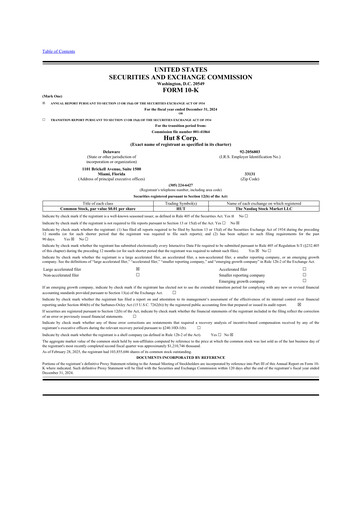 Thumbnail Hut 8 10-K Annual Report 2024