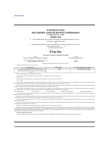 Miniature EVgo 10-K Rapport annuel 2024