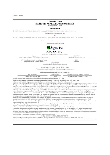 Thumbnail Argan 10-K Annual Report 2025