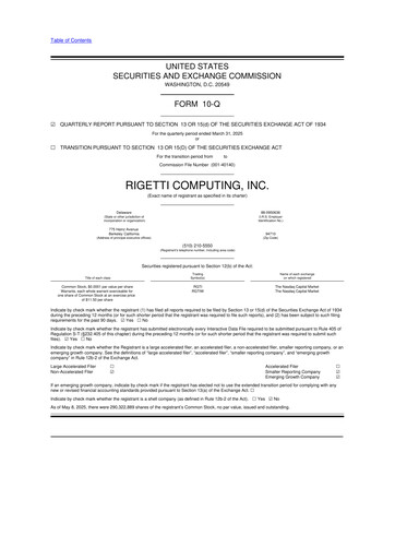 Thumbnail Rigetti Computing 10-Q Quarterly Report FY2025 