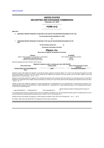 Thumbnail zSpace 10-Q Quarterly Report FY2025 