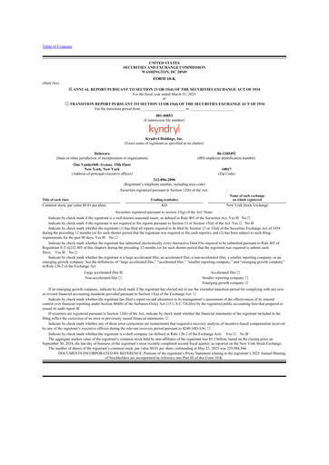 Thumbnail Kyndryl 10-K Annual Report 2025