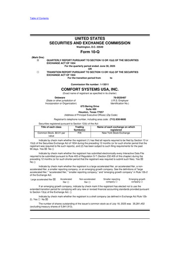 Thumbnail Comfort Systems USA 10-Q Quarterly Report FY2025 