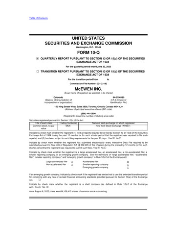 Thumbnail McEwen Mining 10-Q Quarterly Report FY2025 