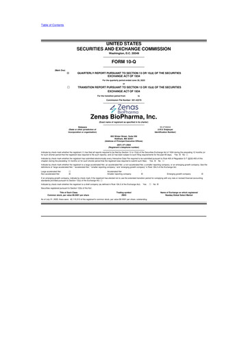 Thumbnail Zenas BioPharma 10-Q Quarterly Report FY2025 