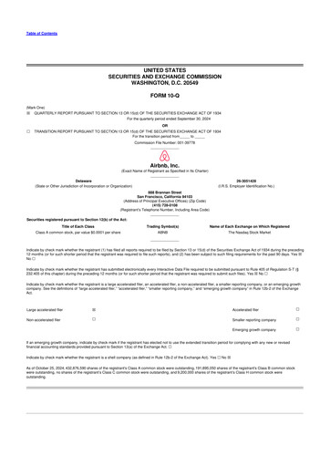 Vorschaubild Airbnb 10-Q Quartalsbericht 2024 