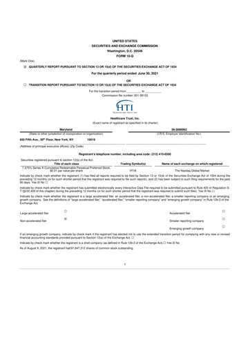 Thumbnail National Healthcare Properties 10-Q Quarterly Report FY2021 
