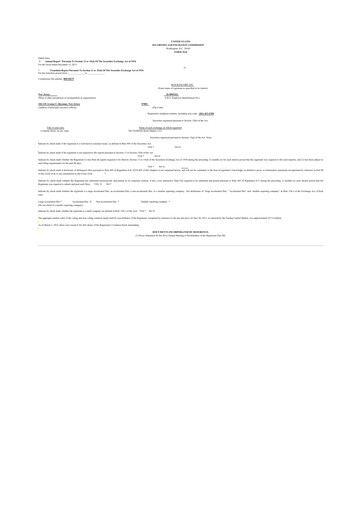 Thumbnail BCB Bancorp 10-K Annual Report 2013