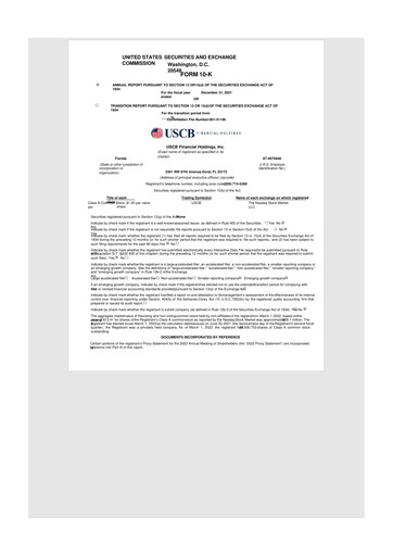 Vorschaubild USCB Financial Holdings 10-K Jahresbericht 2021