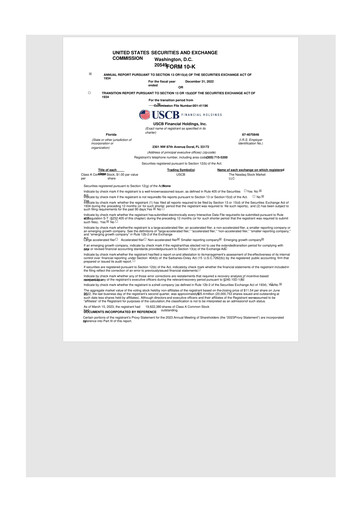 Vorschaubild USCB Financial Holdings 10-K Jahresbericht 2022