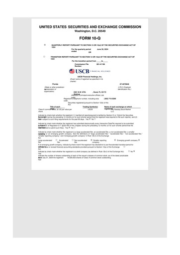 Vorschaubild USCB Financial Holdings 10-Q Quartalsbericht 2024 