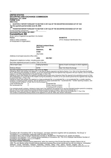 Thumbnail Constellium
 10-Q Quarterly Report FY2026 