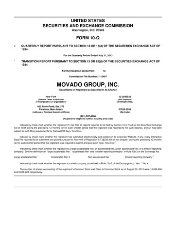 Thumbnail Movado Group 10-Q Quarterly Report FY2014 