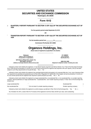 Thumbnail VivoSim Labs 10-Q Quarterly Report FY2016 