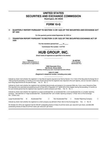 Thumbnail Hub Group
 10-Q Quarterly Report FY 
