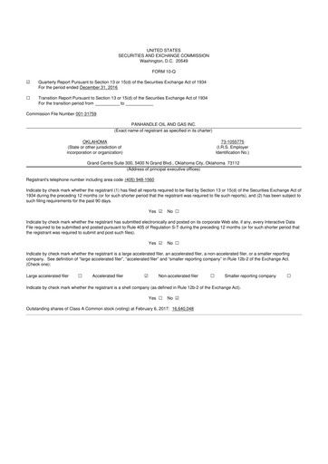 Thumbnail PHX Minerals 10-Q Quarterly Report FY2017 