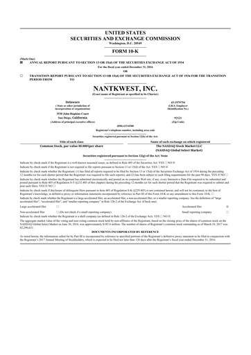 Thumbnail ImmunityBio 10-K Annual Report 2016