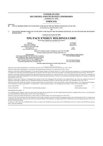 Thumbnail Magnolia Oil & Gas 10-K Annual Report 2017