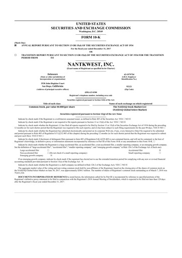 Thumbnail ImmunityBio 10-K Annual Report 2017