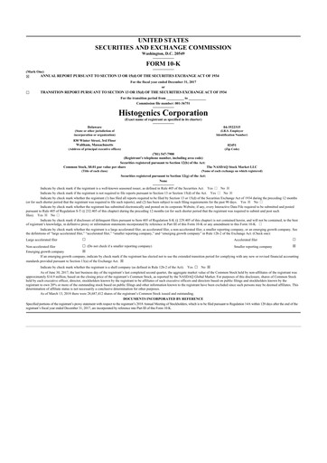 Miniature Ocugen 10-K Rapport annuel 2017