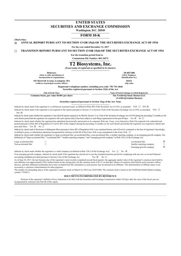 Thumbnail T2 Biosystems
 10-K Annual Report 2017