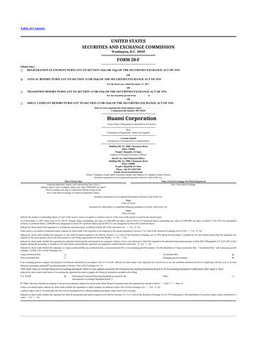 Thumbnail Zepp Health 20-F Annual Report 2017