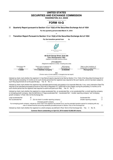 Miniature Magnera 10-Q Rapport trimestriel 2018 