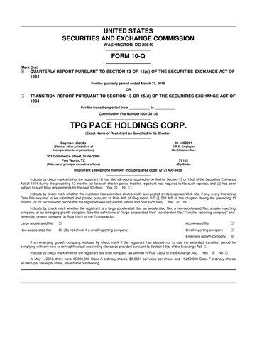 Thumbnail Accel Entertainment 10-Q Quarterly Report FY2018 