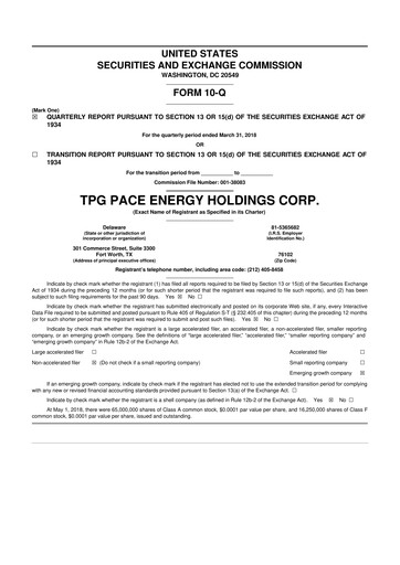 Thumbnail Magnolia Oil & Gas 10-Q Quarterly Report FY2018 