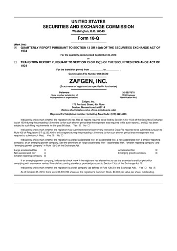 Thumbnail Larimar Therapeutics 10-Q Quarterly Report FY2018 