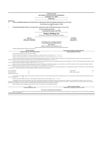 Thumbnail Medpace 10-K Annual Report 2018