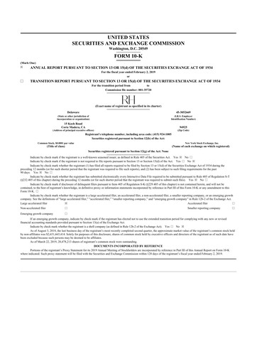 Thumbnail Restoration Hardware
 10-K Annual Report 2018