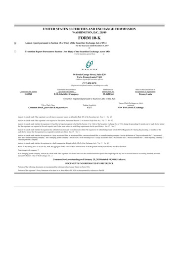 Thumbnail Magnera 10-K Annual Report 2019