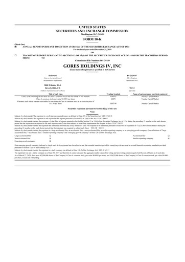 Miniature UWM Holdings
 10-K Rapport annuel 2019
