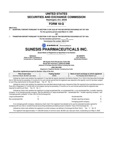 Thumbnail Viracta Therapeutics 10-Q Quarterly Report FY2020 