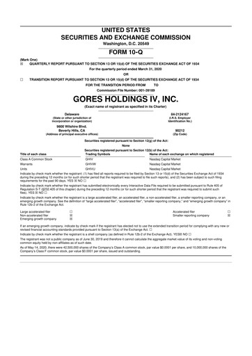 Vorschaubild UWM Holdings
 10-Q Quartalsbericht 2020 