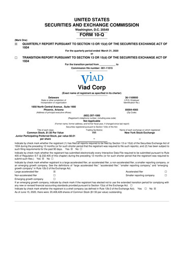 Thumbnail Pursuit Attractions and Hospitality 10-Q Quarterly Report FY2020 